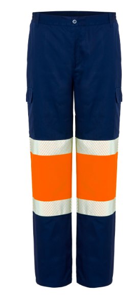 Pantalón reflectante forrado