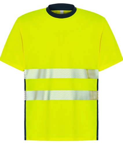 Camiseta técnica reflectante de manga corta