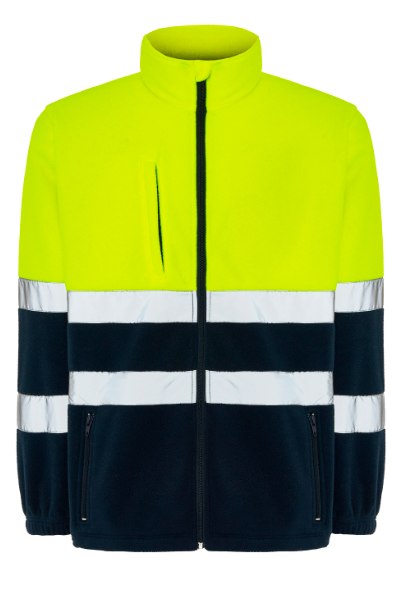 Chaqueta polar reflectante